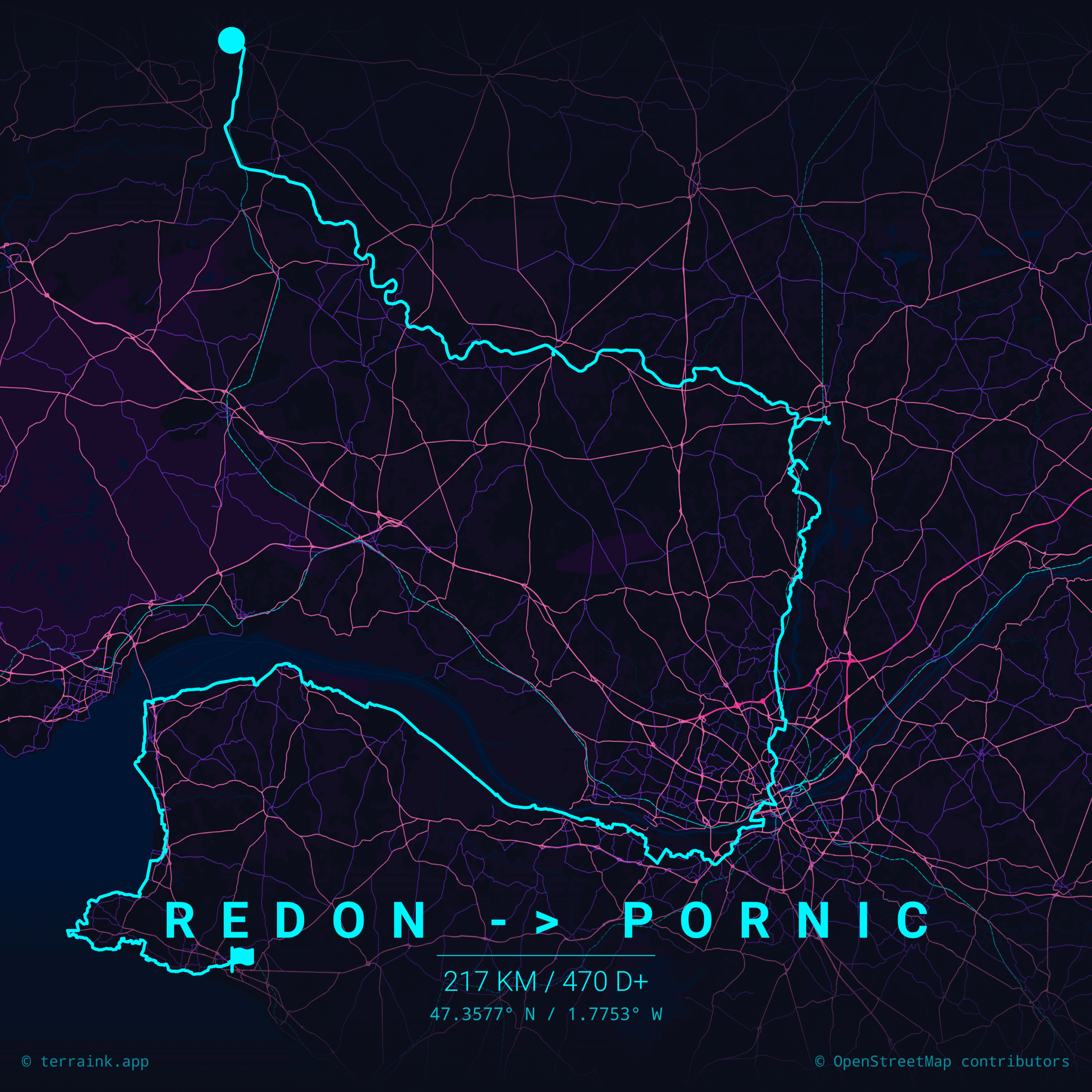 REDON -> PORNIC / Aout 2020